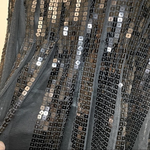 Max Studio Sequin Babydoll Party Dress - Picture 3 of 8